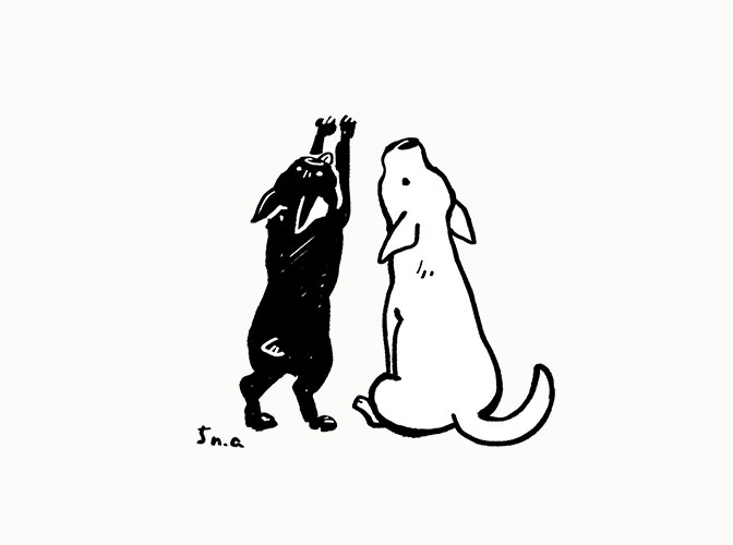 ほしがる犬たち